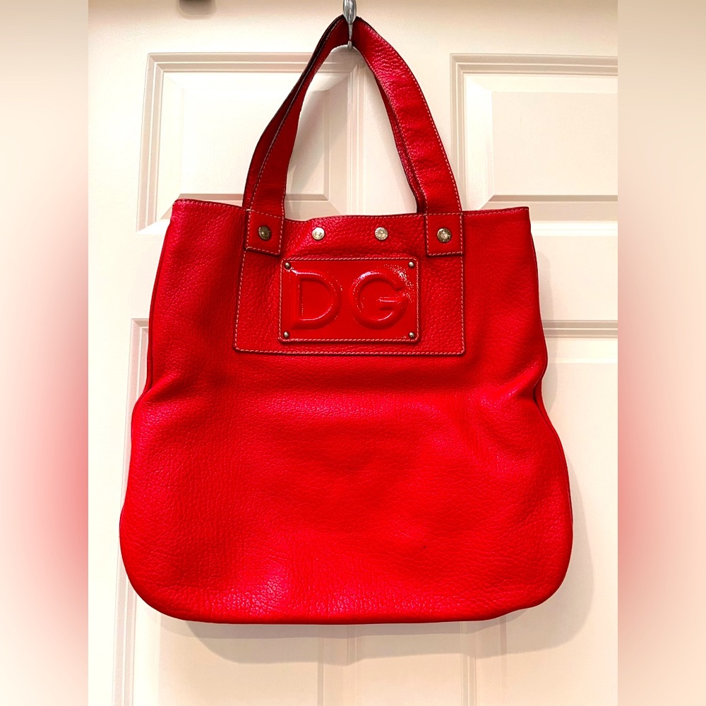 Dolce and Gabbana Red Tote